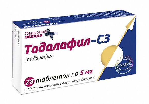 Тадалафил-СЗ как применять мужчинам, цена, аналоги.