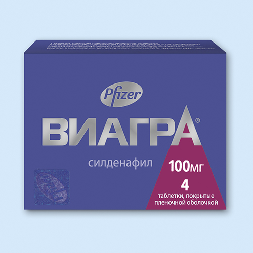 Через сколько и время действия Виагры силденафил