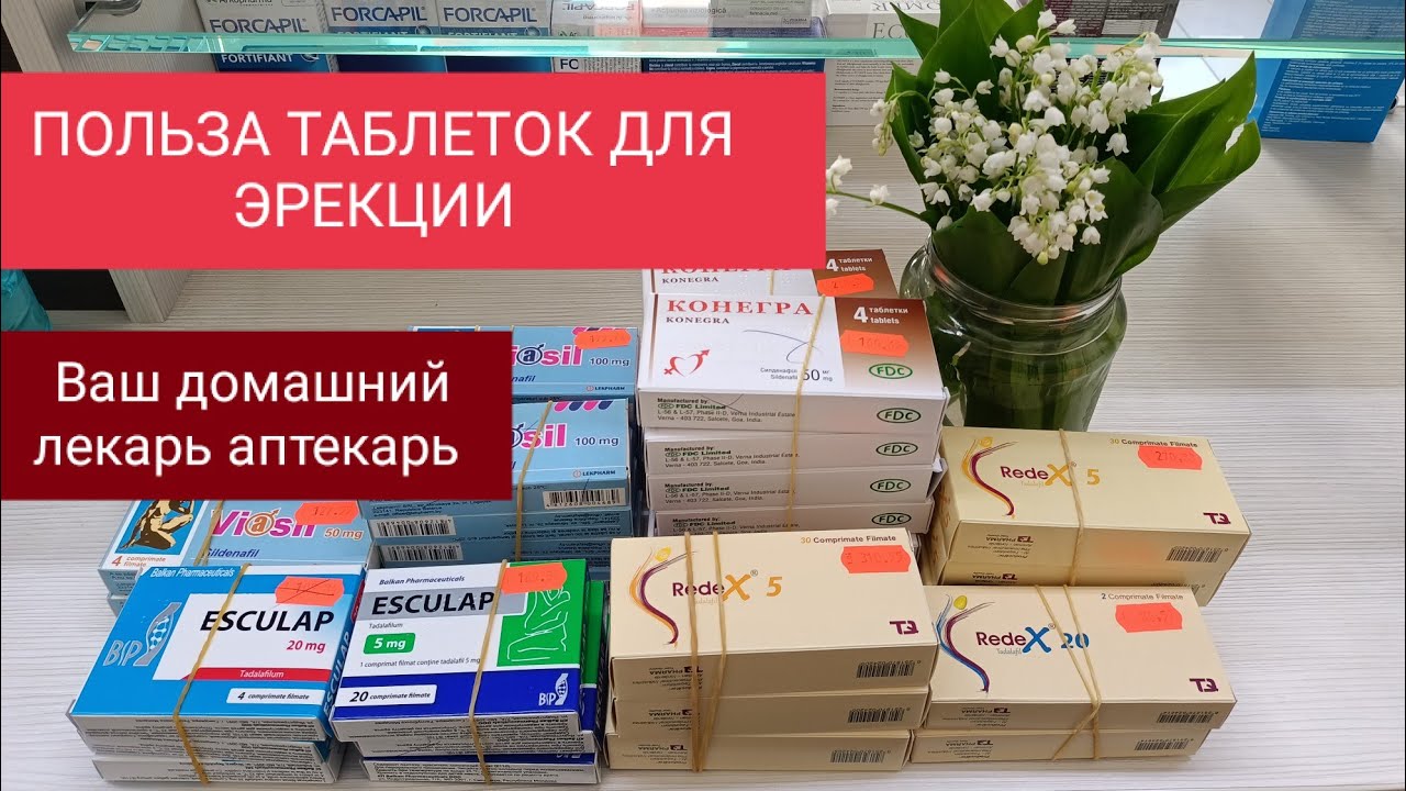 Список лучших лекарств от импотенции у мужчин после 50, 55.