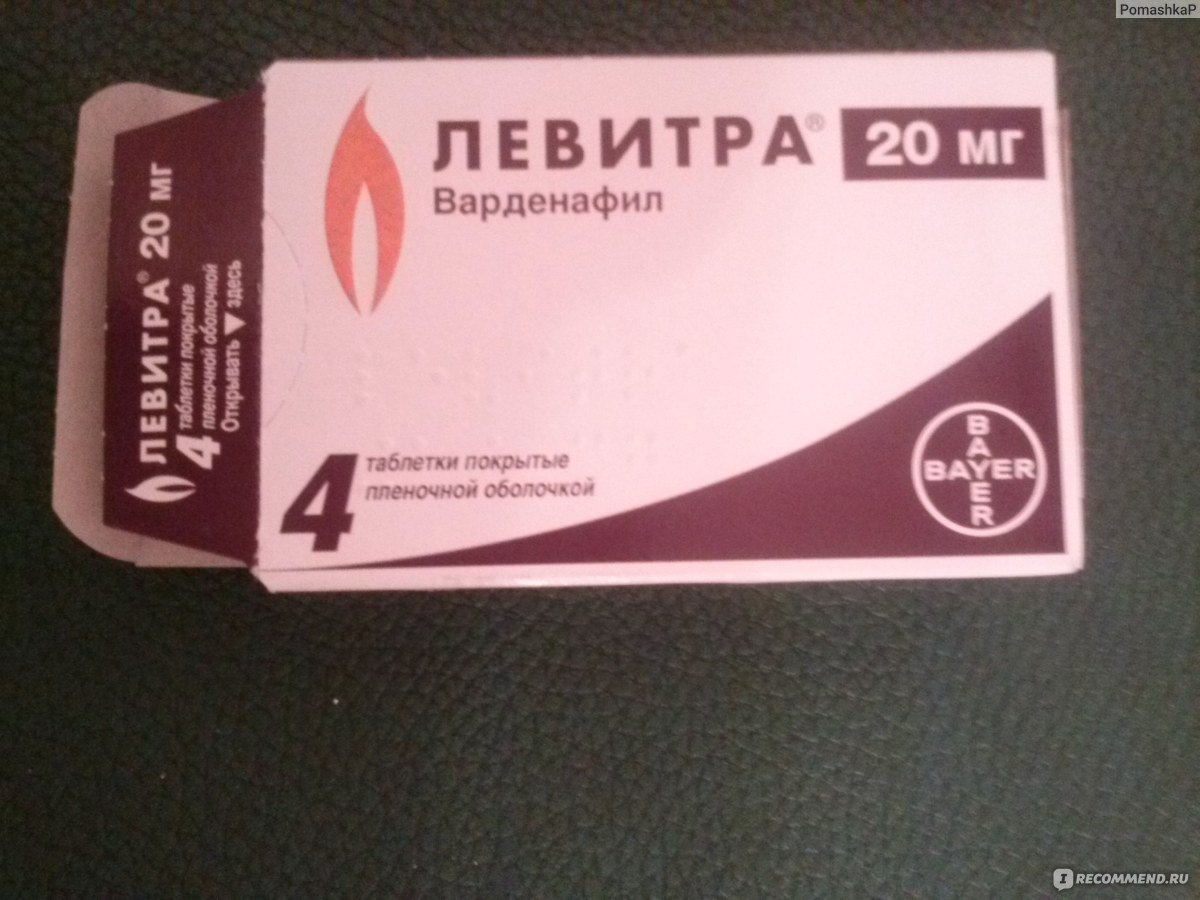 Левитра® 5 мг инструкция по применению, показания.