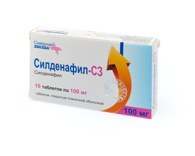 Drugs › sildenafil-sz-67591Силденафил-СЗ — инструкция по применению, дозы, побочные.