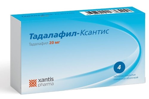 Ru › drug › tadalafilksantisТадалафил-Ксантис таблетки - инструкция по применению, цена.