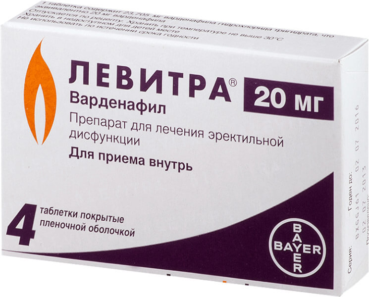 Левитра инструкция по применению, аналоги, цена, отзывы