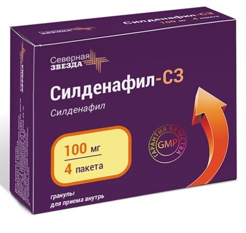 Что это за таблетки Силденафил с3 инструкция и отзывы, цена