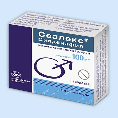 СИЛДЕНАФИЛ-СЗ таблетки - инструкция по применению, цена.