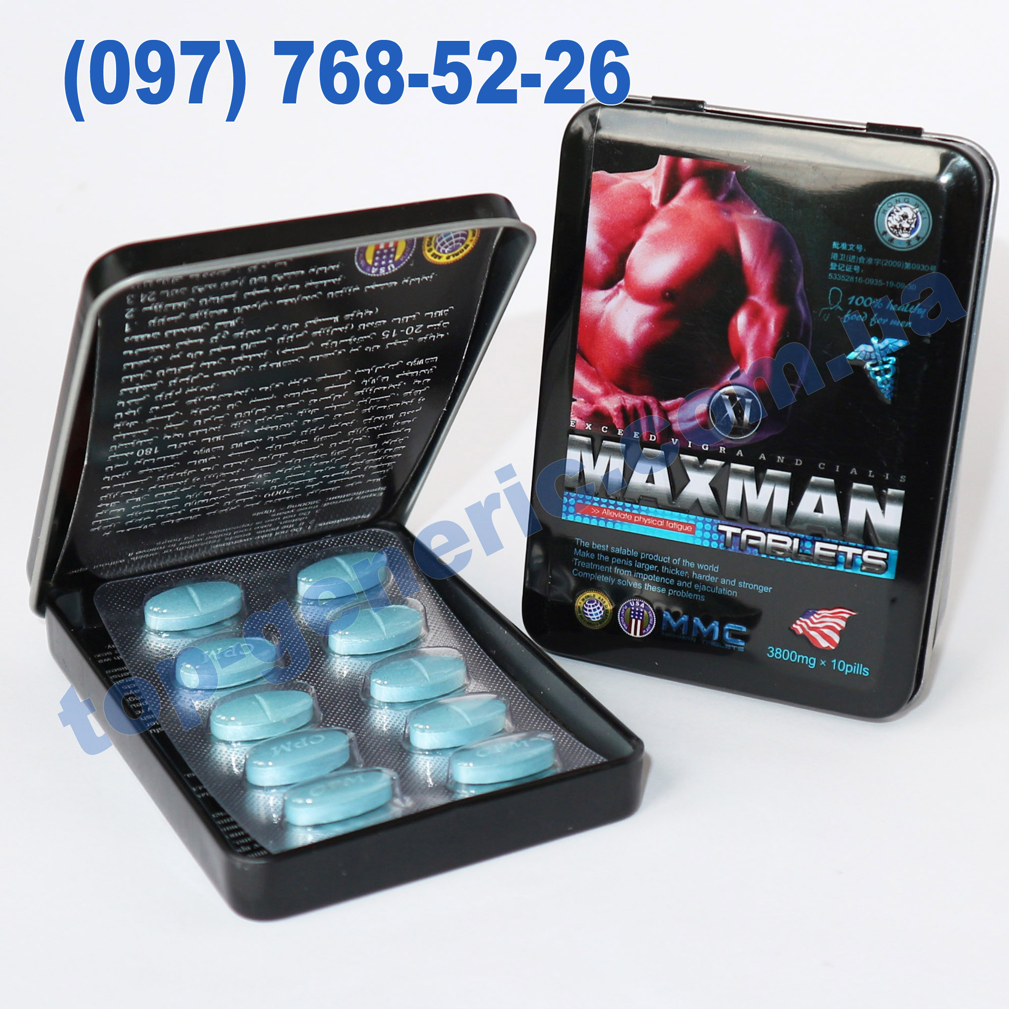 MaxMan инструкция по применению, цена, отзывы, описание, аналоги