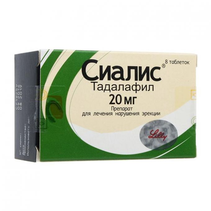 Сиалис — инструкция по применению, дозы, побочные действия, описание.